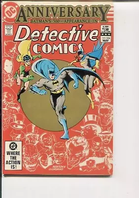 Buy DETECTIVE COMICS 526 NM- 500th ANNIVERSARY ISSUE JOKER 1983 • 17.09£