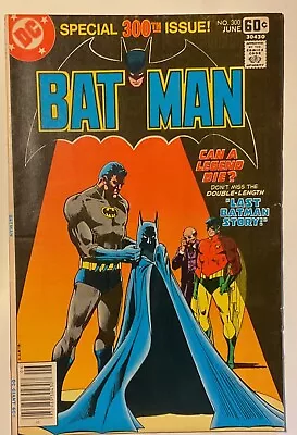 Buy Batman #300 (1978)  / Anniversary Issue Newsstand Dc Comics Bronze Age • 21.75£