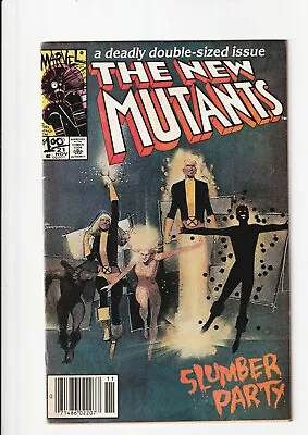Buy New Mutants #21 (Newsstand) FN; Marvel | Claremont Sienkiewicz 1st Print • 7.77£