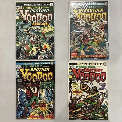 Buy Strange Tales 170 171 172 173 Brother Voodoo Lot 1973 Marvel Dr. Strange Mcu • 155.32£