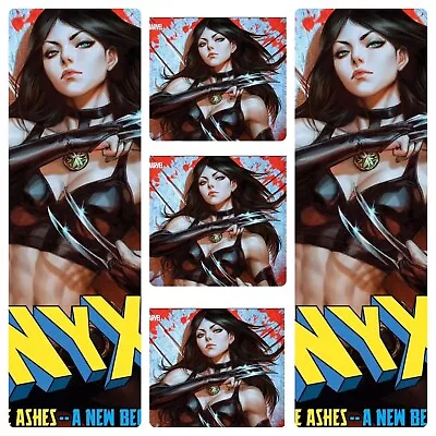 Buy 🔥 NYX #1 Stanley Artgerm Lau Variant 5 PACK PRESALE 7/24 2024 Wolverine Laura • 13.78£