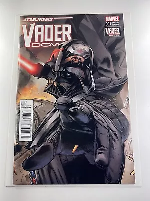 Buy 2015 Star Wars VADER DOWN #1 Clay Mann Variant Marvel • 5.40£