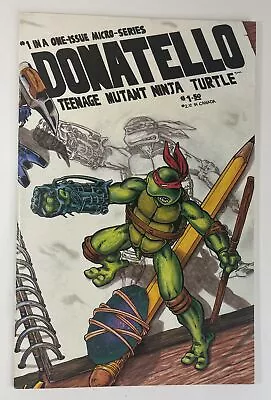 Buy Teenage Mutant Ninja Turtles Donatello #1 VF+ 1986 Mirage Micro-Series (H58) • 11.64£