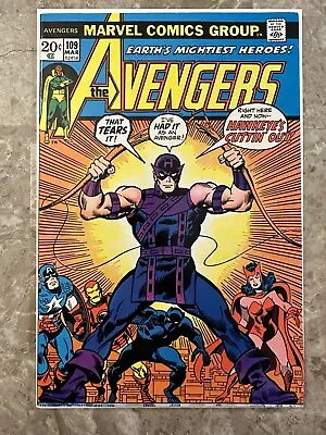 Buy Avengers #109 (Marvel Comics 1973) - VF/NM • 37.28£