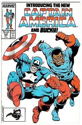 Buy Captain America #334 FN 1st App Lemar Hoskins As Bucky 1987 Marvel Comics • 36.85£