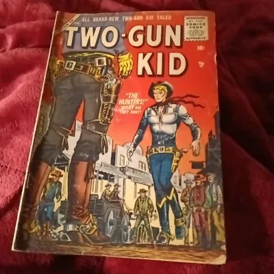 Buy TWO-GUN KID 29 ATLAS COMICS FEB 1956 JOE MANEELY Cover Western Colt Action Hero  • 37.56£