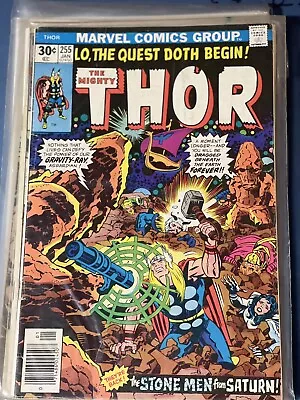 Buy The Mighty Thor - Lo, The Quest Begins! - Vol 1 - Jan 1977 # 255 - • 58.25£