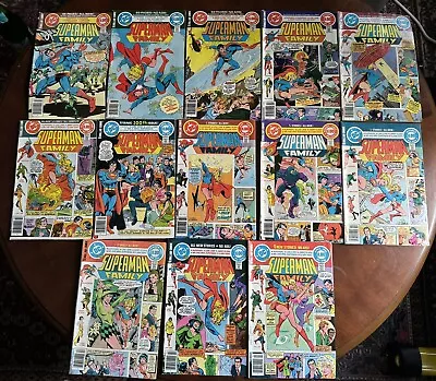 Buy DC Superman Family GIANT Bronze Age Lot 22 Comics 186-190,194-206, 220-222 VG/FN • 38.82£