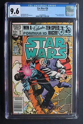 Buy Star Wars #56 Lobot Vs Calrissian 1982 Treece 1st SHIRA BRIE Aka LUMIYA CGC 9.6 • 84.65£