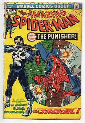 Buy Amazing Spider-Man #129 GD First Print 1st App Of The Punisher • 776.61£