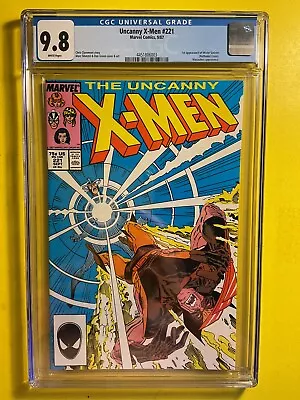 Buy X-Men #221 1st Full Appearance Of Mr. Sinister CGC 9.8 White Pages Marvel 1987. • 217.83£