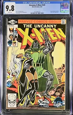 Buy Uncanny X-Men 145 CGC 9.8 WP 5/81 Marvel Comics NEW SLAB! 🔥🔥🔥 • 193.38£