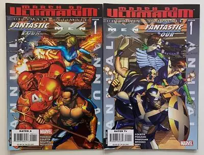 Buy March On Ultimatum 2 X Annuals (Marvel 2008) VF +/- Condition. • 3.71£
