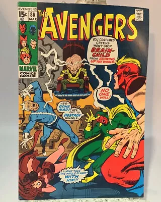Buy THE AVENGERS Marvel Comic NO. 86 MAR. 8.5+(VF-) - - 1971 Must Look! • 27.23£