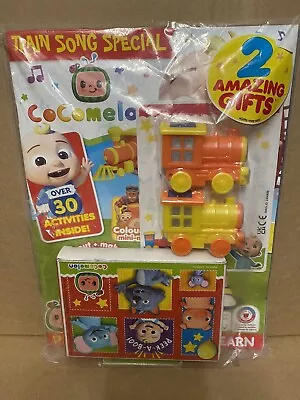 Buy Cocomelon Magazine #16 / 2023 Play Explore Learn + 37 Stickers, 2 Trains & More • 11.99£