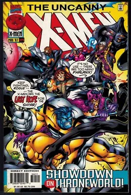 Buy 1997 Uncanny X-Men 344 Marvel Comics Lobdell Blonde • 2.11£