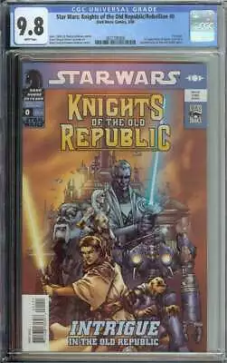 Buy Star Wars: Knights Of The Old Republic Rebellion #0 CGC 9.8 1st App Squint • 76.88£