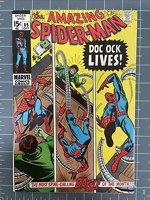 Buy AMAZING SPIDER-MAN #89- Marvel 1970 Doctor Octopus Real Nice  • 93.19£