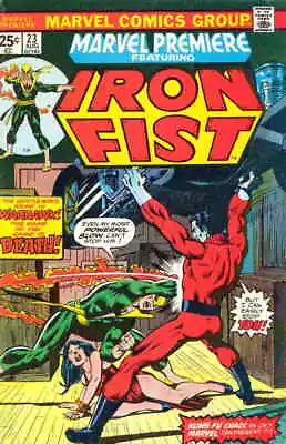 Buy Marvel Premiere #23 (Mark Jewelers) VG; Marvel | Low Grade - Iron Fist - We Comb • 21.74£