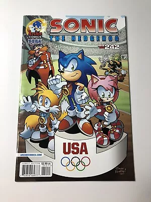 Buy Archie Comics (2012) Sonic The Hedgehog #242 (VF/NM) Comic Book RARE VTG Amy • 6.21£