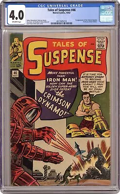 Buy Tales Of Suspense #46 CGC 4.0 1963 4077685018 • 205.80£