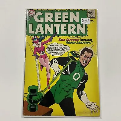 Buy Green Lantern 26 Very Good/Fine Vg/ Fn 5.0 Water Damage Second Star Sapphire Dc • 31.11£