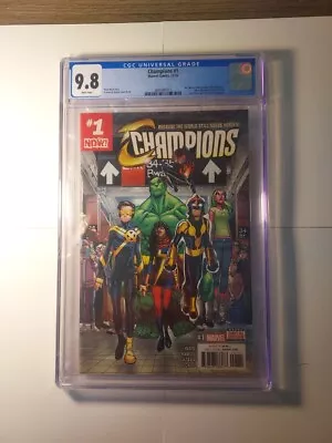 Buy Marvel Comics Champions #1-1st New Team Issue CGC 9.8 Gem Wow Miles Morales  • 23.27£