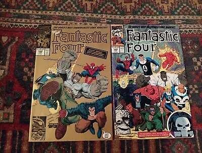 Buy Fantastic Four 348 349 First App. New Fantastic Four Gold Cover (Marvel, 1990)  • 19.42£