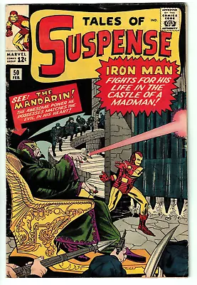 Buy Tales Of Suspense #50 1964 Comic Iron Man 1st Appearance The Mandarin • 151.44£