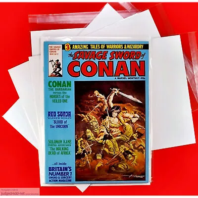 Buy Savage Sword Of Conan # 17 1 Marvel Comic Book Bag And Board Mar UK (Lot 2440 • 7£
