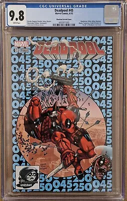 Buy Deadpool #45 CGC 9.8 Phantom Variant  ASM 300 McFarlane Homage Cover 2015 • 58.25£