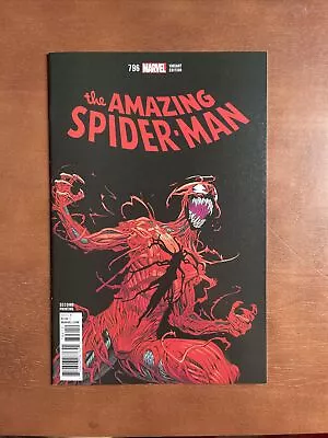 Buy Amazing Spider-Man #796 (2018) 9.4 NM Marvel Variant Edition 2nd Printing Red • 12.42£