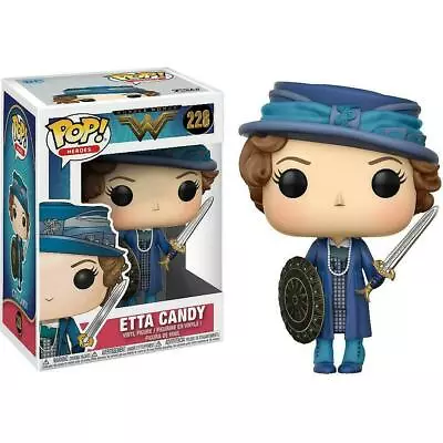 Buy DC Wonder Woman #228 Etta Candy With Sword & Shield Funko Pop! Heroes Figure • 4.66£