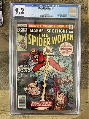 Buy Marvel Spotlight #32 (1977) - Cgc 9.2 - First App Spider-woman Jessica Drew • 174.74£