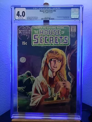 Buy House Of Secrets #92 CGC 4.0 • 970.76£