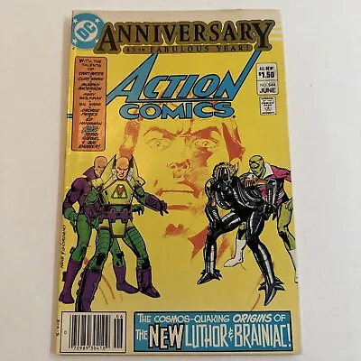 Buy Action Comics # 544 | NEWSSTAND! KEY ! Superman | Bronze Age DC Comics 1983 | VF • 7.77£