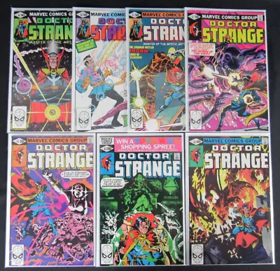 Buy Doctor Strange (1974, Marvel) Lot #42 43 44 45 47 48 49 VF To NM RR453 • 23.26£