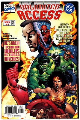 Buy Unlimited Access #1 VF 8.0 1997  Pat Olliffe Cover • 6.21£