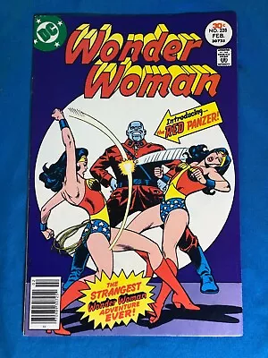 Buy Wonder Woman # 228 (1977 DC) 1st Appearance Of The Red Panzer F/VF • 15.53£