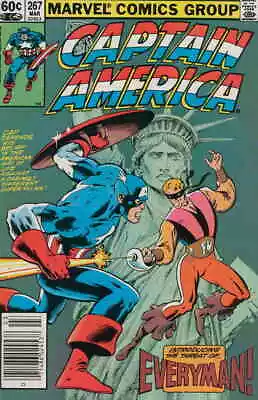 Buy Captain America (1st Series) #267 (Newsstand) FN; Marvel | J.M. DeMatteis - We C • 5.24£