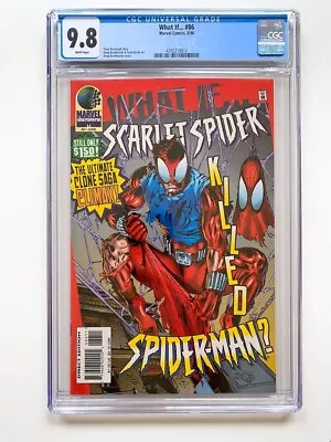 Buy WHAT IF ...? #86 CGC 9.8 (1996) Scarlet Spider Killed Spider-Man • 123.48£