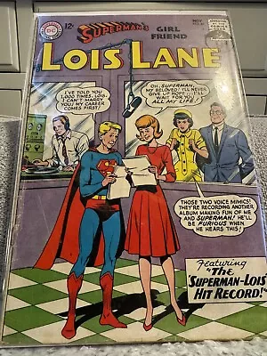 Buy Superman’s Girl Friend Lois Lane #45 - DC 1963 - Jerry Lewis  Bob Hope Cameos • 10.99£