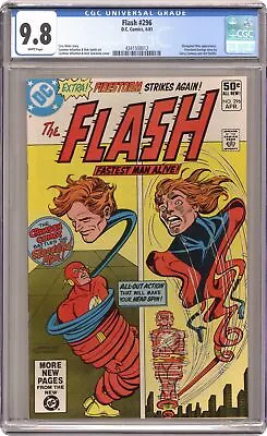 Buy Flash #296 CGC 9.8 1981 4341508012 • 112.61£