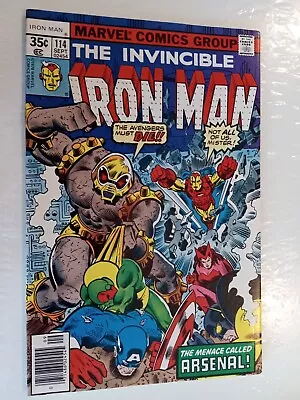 Buy Iron Man 114 NM Combined Shipping Add $1 Per  Comic • 8.54£