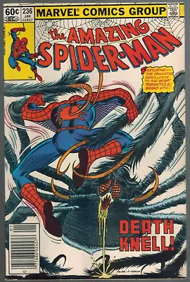 Buy Amazing Spider-Man 236 Death Of Tarantula! Newsstand F/VF  1983 Marvel Comics • 11.61£