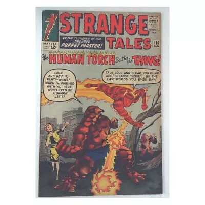 Buy Strange Tales #116  - 1951 Series Marvel Comics Fine+ / Free USA Shipping [p  • 138.35£