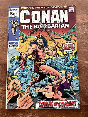 Buy Conan The Barbarian #1 -  First Appearance Of Conan In Comic Books • 232.98£