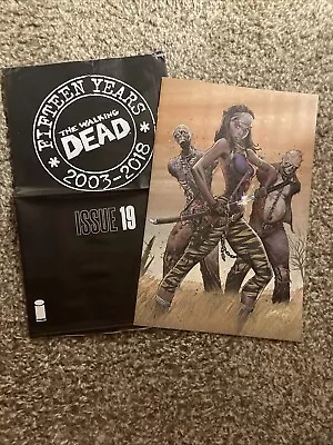 Buy THE WALKING DEAD #19 Image 2014 15th Anniversary Virgin Variant J. Scott Camp • 3.88£