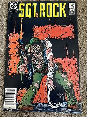 Buy SGT. ROCK  Vol. 1 # 419 “Two Sergeants Named Rock” (DC-1987) - VG • 4.66£