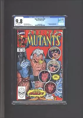 Buy New Mutants #87 CGC 9.8 1st App Of Cable, Sryfe & The Mutant Liberation Front 19 • 388.30£